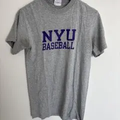 Champion NYU BASEBALL 半袖 Tシャツ グレー Sのサムネイル