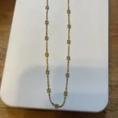 Tiffany デイジー ダイヤモンド ネックレス K18YG 約2g - メルカリ