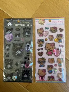 【新品未使用未開封】キラキララインストーンシール ハローキティ クロミ