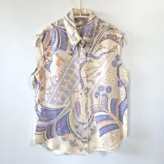 HERMES エルメス ウール カシミア ストライプ ニットベスト S - メルカリ