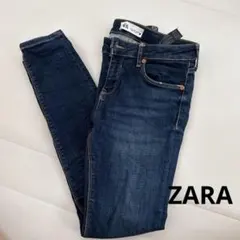 ZARA スキニーデニム ダークブルー