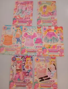 アイカツ！キュート系7枚セット （Angely Sugar4枚　ノーマル3枚）