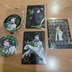 ツイステ　リリア　缶バッジ　ウエハース　メタカ