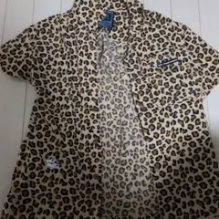 CAMPZ ヒョウ柄 半袖シャツ