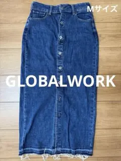 ★GLOBALWORK★デニムロングタイトスカートのサムネイル