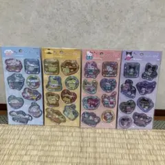 サンリオ正規品、ウォーターシール4セット