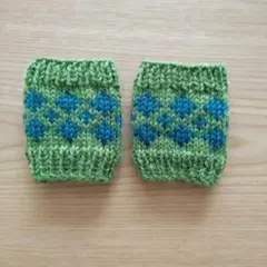 No.㉜ 子供用ウール100%あったかリストウォーマー♪