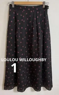 ▪️ LOULOU WILLOUGHBY ルルウィルビー　ハート柄　スカート