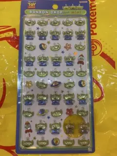 【正規品】ボンボンドロップシール　ミニ　リトルグリーメン　ディズニー　エイリアン