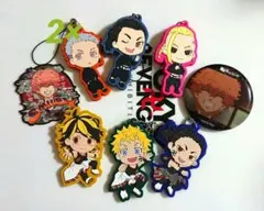 東京リベンジャーズ ラバーストラップ 缶バッジ 缶バッチ シール ステッカー