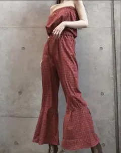juemiオフショルダー オールインワンのサムネイル