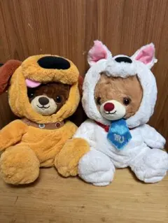 ユニベア ディズニー モン ブラン チップとデール コスチューム付き
