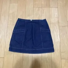 snidel デニムミニスカート