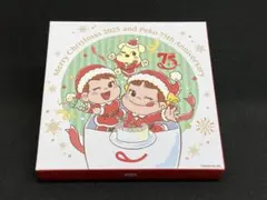 ◆未使用 非売品 2025 不二家 クリスマスプレート 75周年 ペコちゃん 皿
