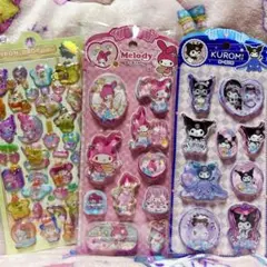 ぷくぷくシール ボンボンドロップ風 ウォーターシール