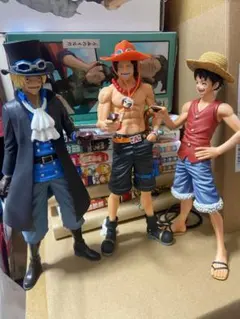 ワンピース 三兄弟 盃 夢の一枚 エース サボ ルフィ フィギュア