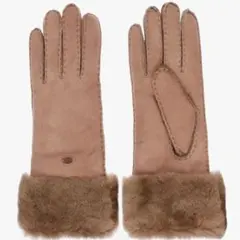 【使用回数2回のみ•美品】エミュオーストラリア　ファー付き手袋