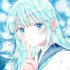 h*☆様 ♡ オリジナル 手描きイラスト 冬の女の子 A4 アナログ