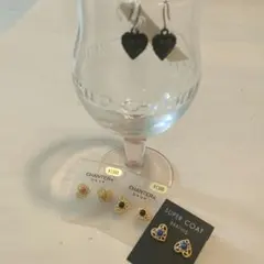 新品 未使用 ハートのピアス まとめ売り