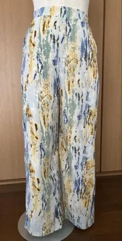 ANDJ アンドジェイ　レディース　柄パンツのサムネイル