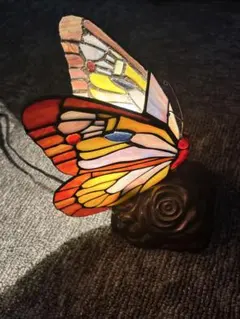 656 ステンドグラス フクロウ型 テーブルライト - メルカリ