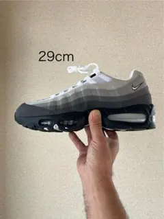 NIKEAIRMAX95BIGBUBBLE BLACK/WHITE 29cm