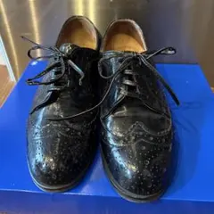 オックスフォードスタイル 黒の革靴