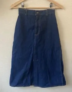 希少Levi's 70's ビンテージ デニムスカート TALON 濃紺