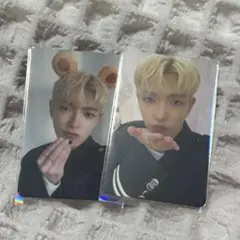 ATEEZ ホンジュン ユノ 全員 トレカ フォト セット サイン入り ATEEZ ANITEEZ IN COLOR トレカ ホンジュン ユノ - メルカリ