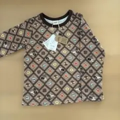 Littc ミッキー クッキー柄 長袖カットソー 110cm