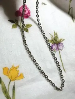 レディース シルバー チェーンブレスレット シンプル 留め金具なしデザイン