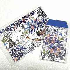 星のや沖縄限定！紅型ポストカード＆ポチ袋＊宮城守男さんデザイン＊Morio＊