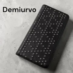 Demiurvo（デミウルーボ）手帳型スマホケース ブラック スタッズのサムネイル