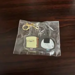 ナガノマーケット ガチャガチャ 食パンとおにぎり アクリルチャーム
