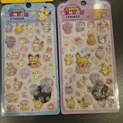 ポケモン　ボンボンドロップ シール　韓国限定　正規品 2枚