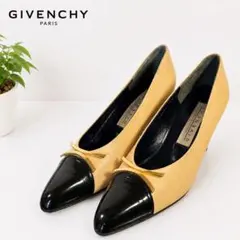 極美品‼︎◆GIVENCHY◆パンプス/ベージュ/ゴールド/のサムネイル
