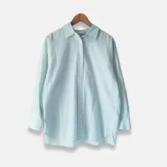 URBAN RESEARCH DOORS｜　オーバーサイズシャツ　グリーン　M