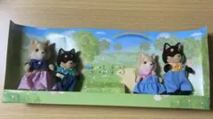 シルバニアファミリー　シバイヌファミリー　4体