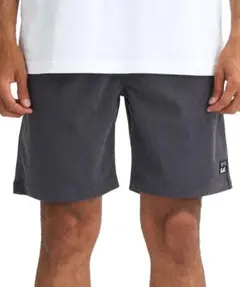 ビラボン　BILLABONG コーデュロイ ハーフパンツ ダークグレーのサムネイル