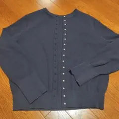 ユアーズ　　2wayパール釦ニットカーディガン