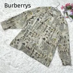 Burberrys 白タグ 90s 世界地図柄 ライトジャケット ヴィンテージのサムネイル