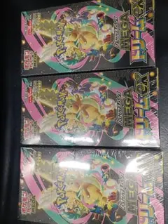 即送 3箱 MEGAドリームex 新品未開封 シュリンク box ポケモンカード