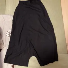 antiqua ブラック サルエルパンツ