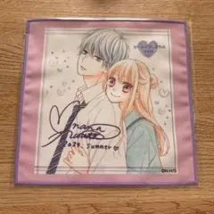 キスで起こして。　色紙タオル