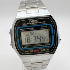 【美品】CASIO カシオ A164W 電池交換済 動作確認済み デジタル腕時計