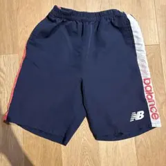 New Balance ハーフパンツ 160 ネイビー