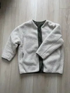 LEPSIM リバーシブルボアジャケット Mサイズ アイボリー・オリーブ