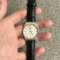 SEIKO 新品電池 腕時計 メンズ 7830-5050 ブルー スクエア 希少 - メルカリ