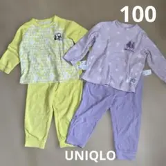 ユニクロフリースパジャマ100㎝