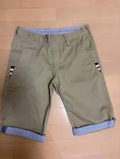 メンズ ショートパンツ ベージュ ワールドのサムネイル